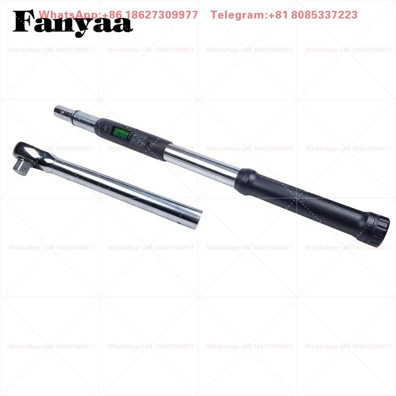Fanyaa DG8-1500BN Industrial 1500Nm Digital Torque Wrench 1 Inch Ratchet Socket Spanner Alloy Hand Tool Precise Metric Preset