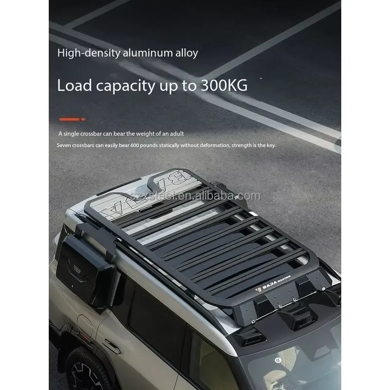 For BYD Equation Leopard 8 High-quality Aluminum Alloy High-load Capacity Roof Luggage Rack