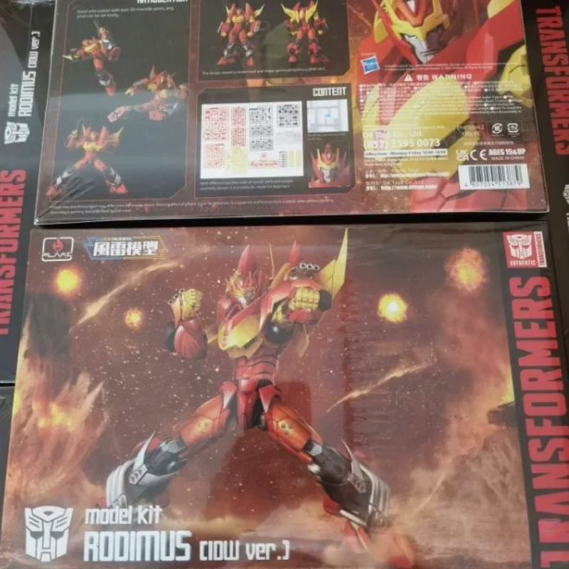 

In Stock Transformation Toys Thousand Value Training Idw Rodimus Flametoys 18cm Assembled Robot Toy Collection Gift