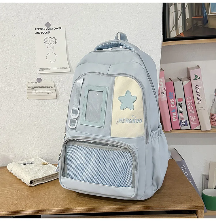Kawaii Starry Preppy Harajuku Ita Backpack