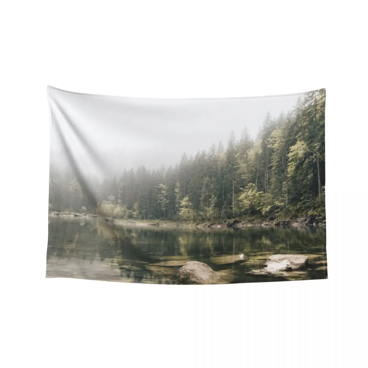 

Pale lake - landscape photography Tapestry Room Decor Cute Decoration Bedroom Tapestry