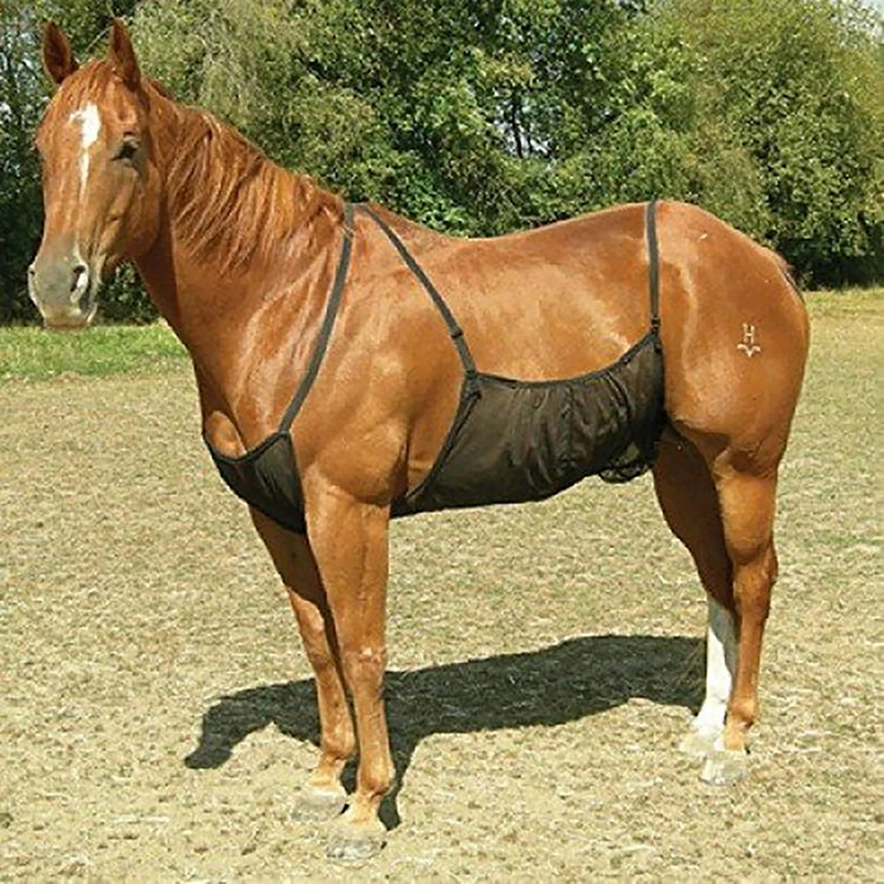 1Pcs Adjustable Horse Fly Sheet Belly Guard Net Protection Blanket Rug Total Protection Comfortable Breathable And Scratch-Proof