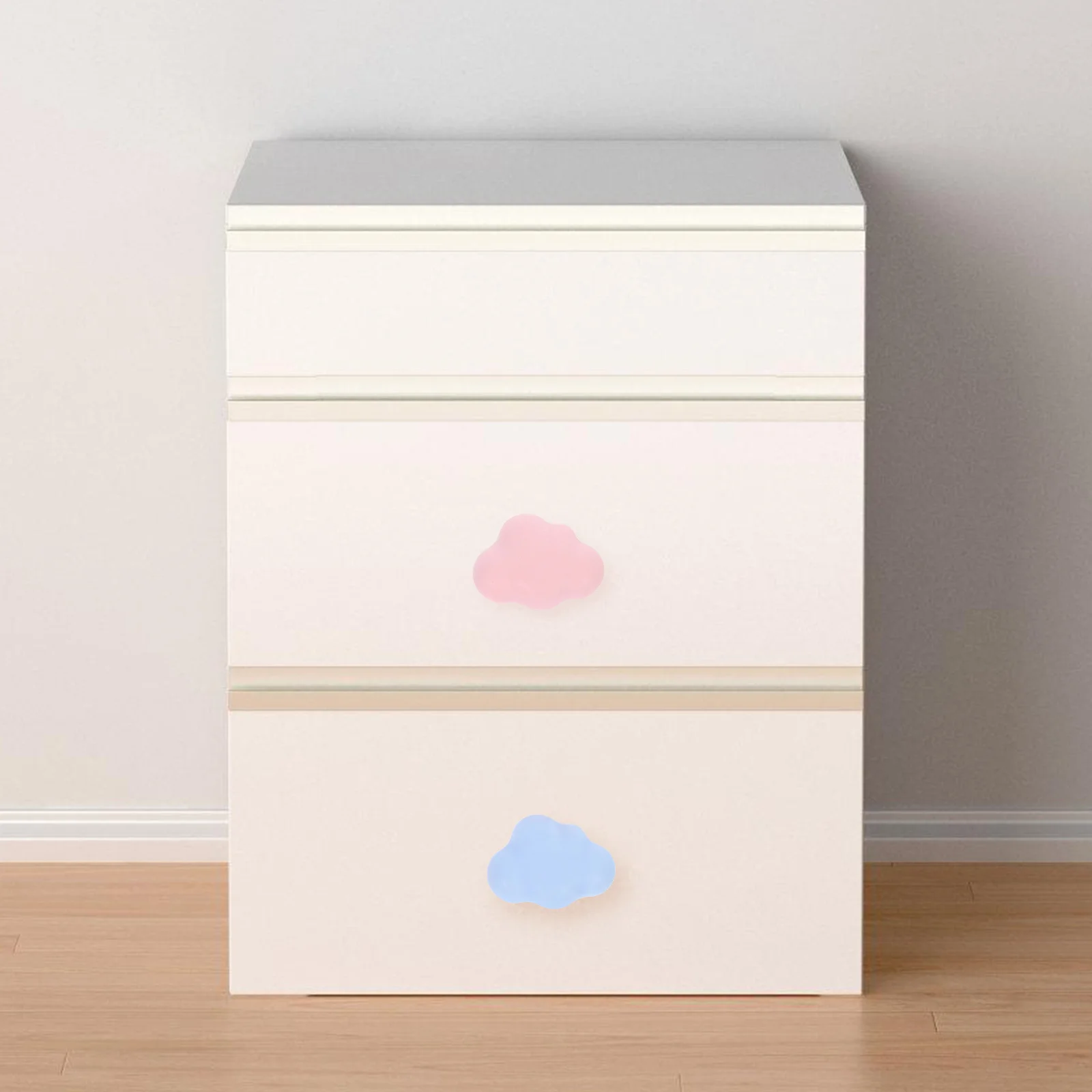 

4Pcs Cloud Drawer Knobs Cute Cartoon Ceramic Pulls Pink Light Blue Kids Room Nursery Furniture Decorative Cabinet Handles