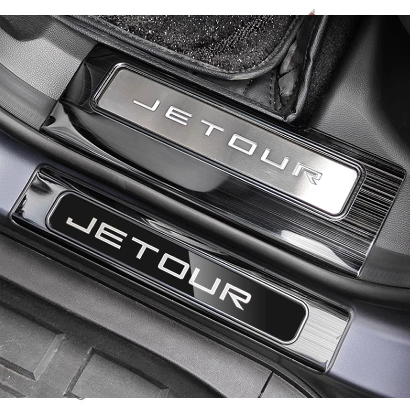 apply to Chery Jetour Traveller T2 Car Threshold Strip Interior Accessories Car Acesssories Inside Automobiles Parts