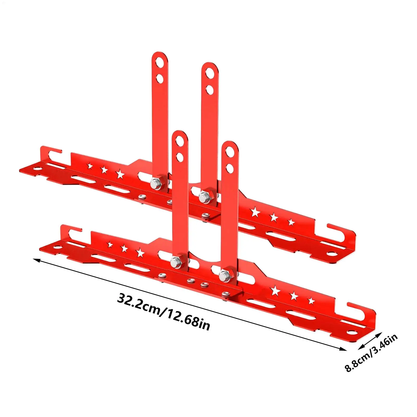 Car Wheel Alignment Tool Heavy Duty Toe Plates Wheel Accessories Parts Adjustable Automotive Wheel Leveling Aligner Toe Plates view 6