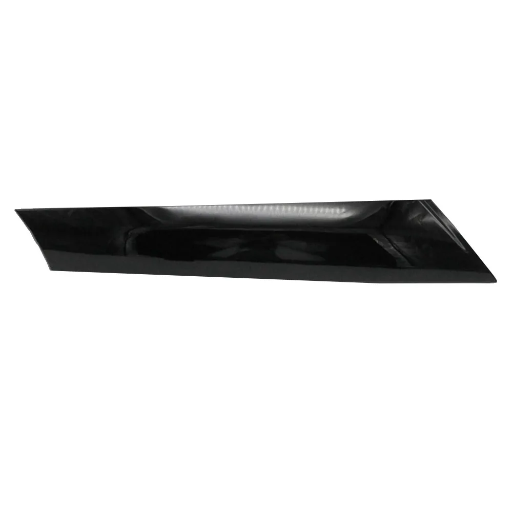 

For- R57 R55 R56 07-15 Front Left Windshield Post Trim Bright Black Exterior Molding a Pillar Trim Cover