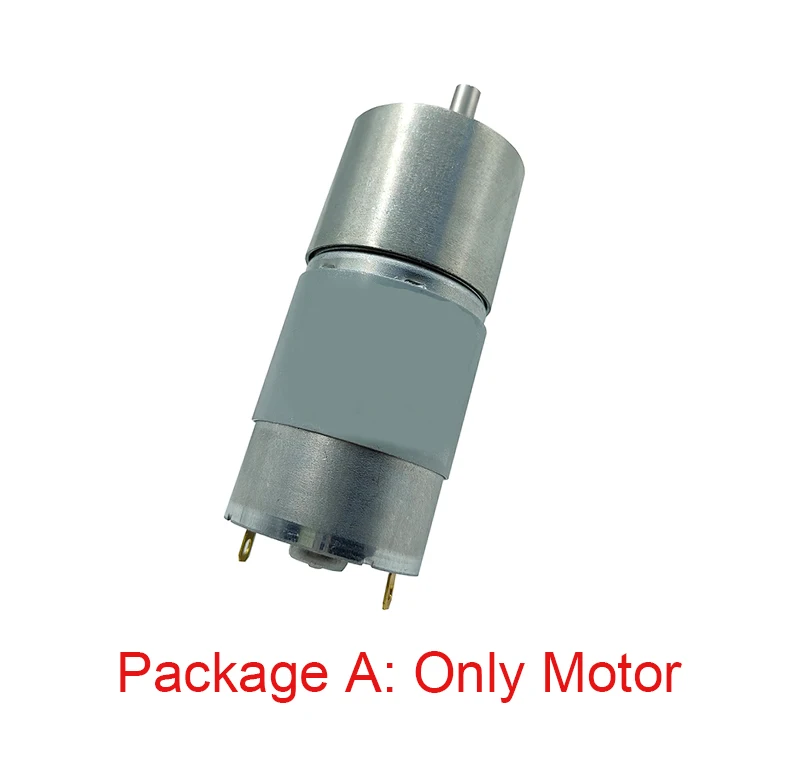 JGB37-545 DC 12V /24V All Metal Reduction Gearbox Motor 7-960RPM High Torque 3-35kg.cm Low Speed Forward And Reverse Adjustable