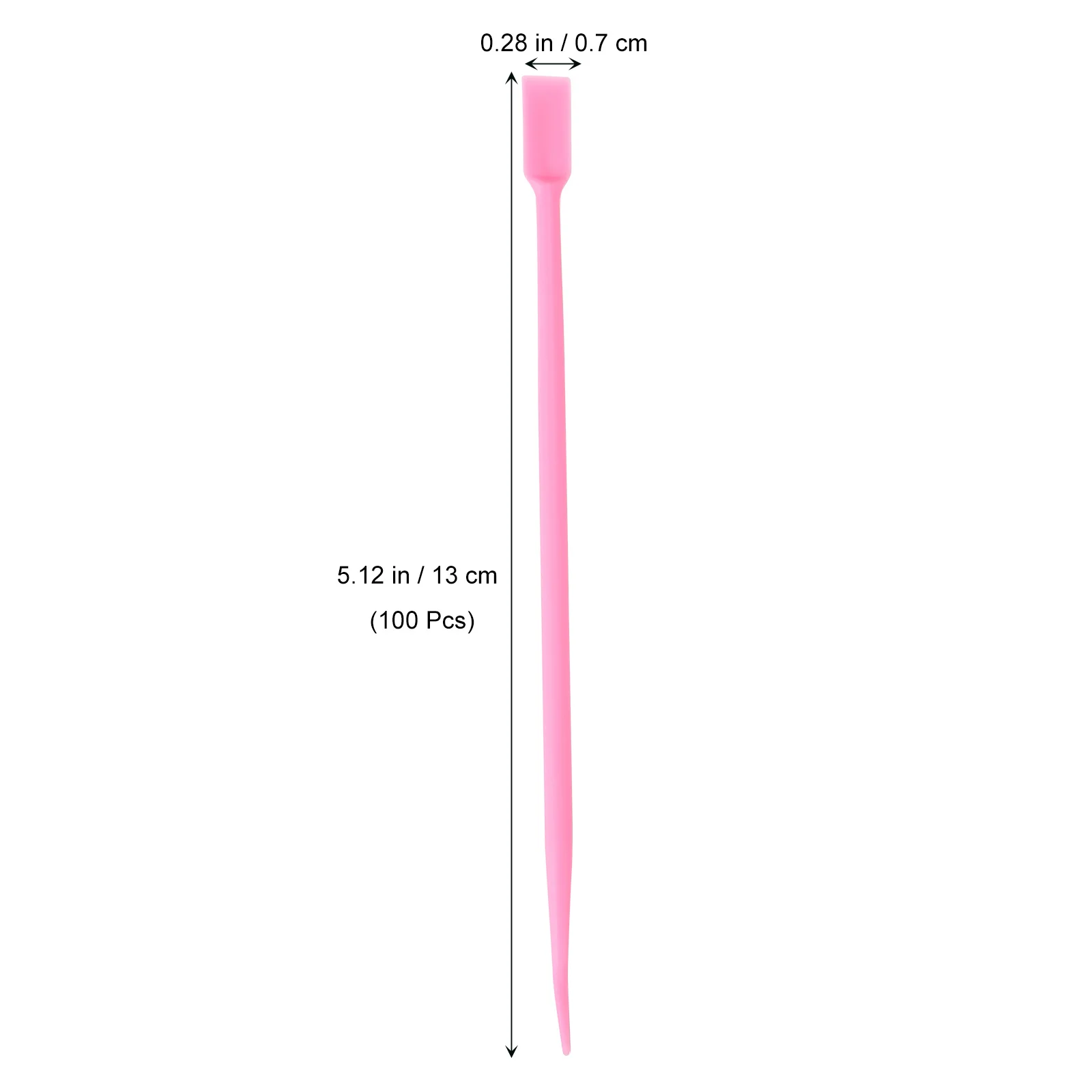 

100Pcs Eyelash Lift Pick Plastic Tools Temperature Resistant Eyelashes Lifter Long-Term Use Extension Supplies