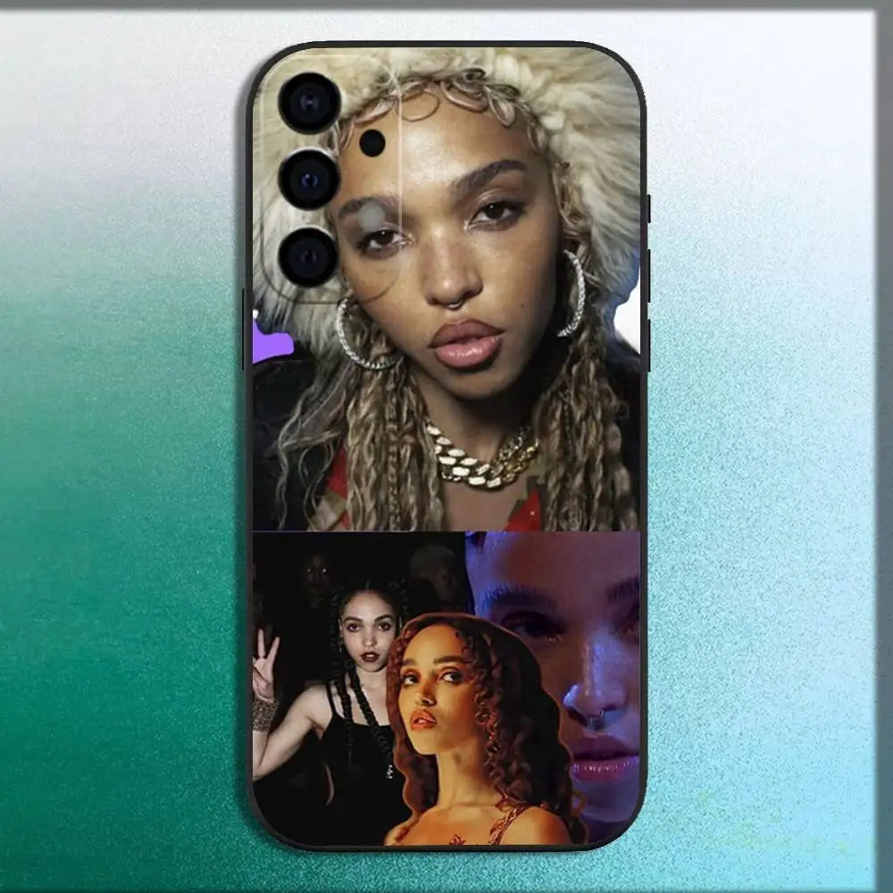FKA Singer T-Twigs Phone Case For Samsung Galaxy A73,72,71,A52,51,40,41,A22,A32,31,A13,12,Note20 Soft Black Shell