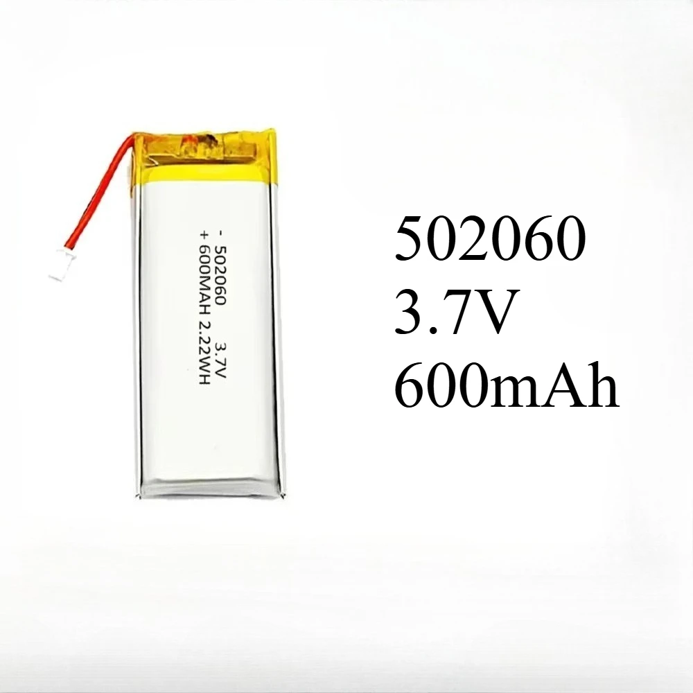 

502060 / 522060 3,7 В 600 мАч Lipo полимерная литиевая аккумуляторная батарея для камеры MP3 GPS DVD Bluetooth рекордер гарнитура электронная книга