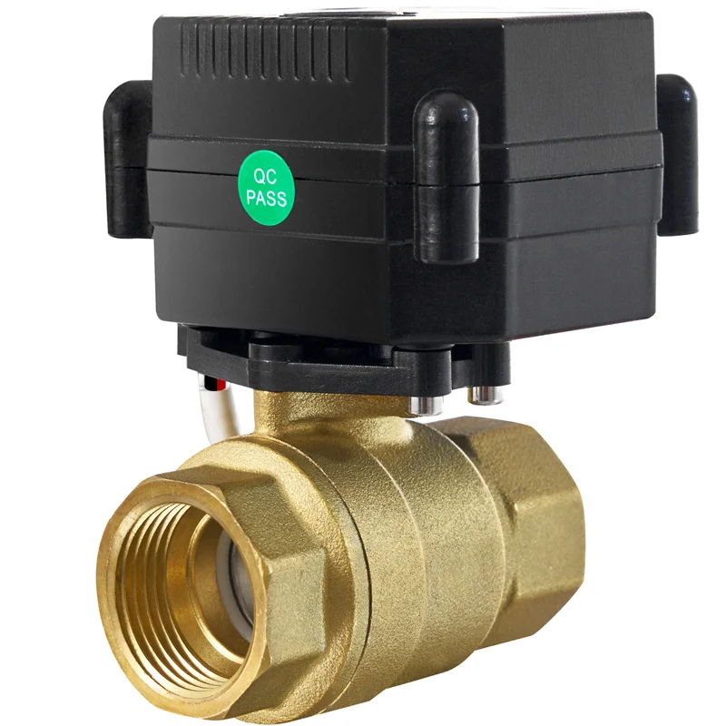 

Электрический привод 12 В электрический шаровой кран для управления отключением воздуха и воды