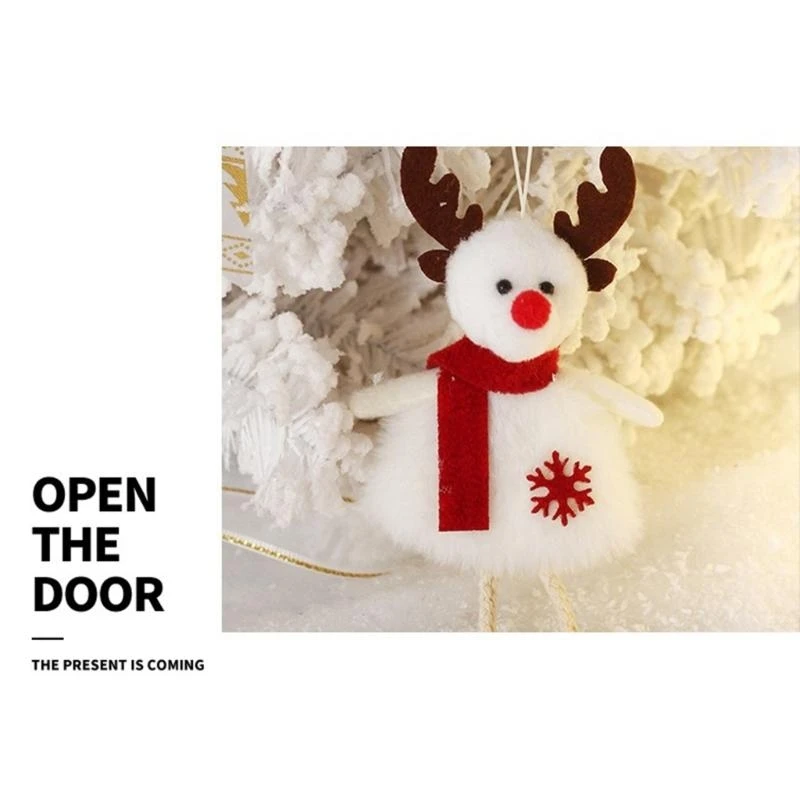 

Christmas Faceless for Doll Pendant Festival Xmas Tree Decors for Creative Christmas Themed Hanging Decor for Party, Wal 15UB