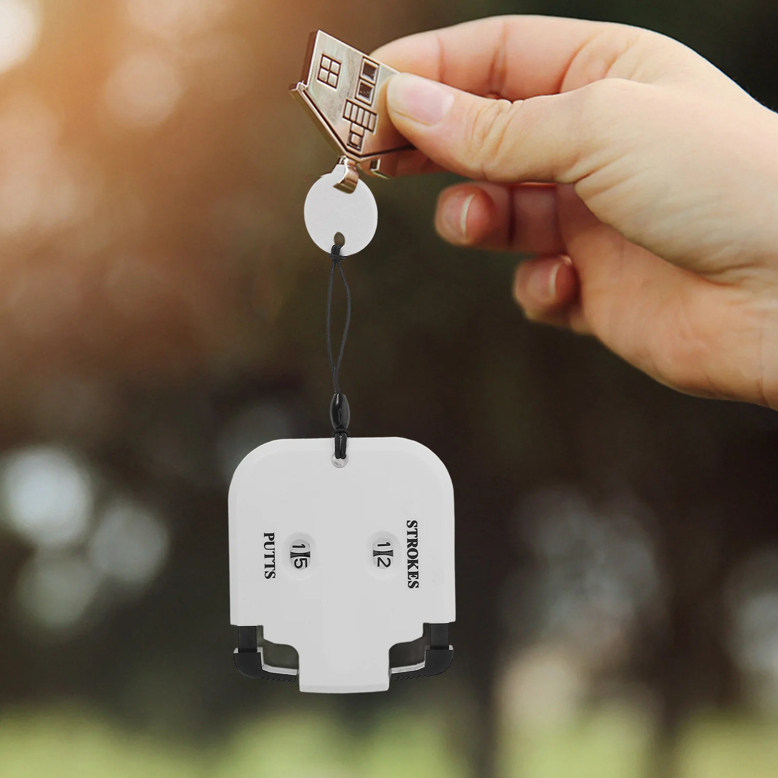 

Mini Golf Score Counter Portable Sturdy Construction Comfortable Grip Small Footprint Great for on The Scoring Needs