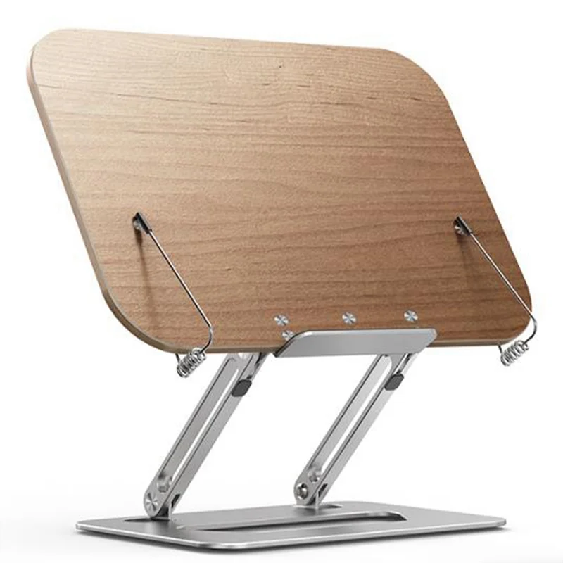 ABMR-Wooden Book Stand, Tablet Stand, Writing Stand, Reading Stand, Stepless Adjustment