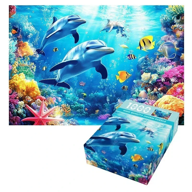 Micro rompecabezas de 1000 piezas, Mini paisaje, pintura de fama mundial, papel, curación de descompresión, juguete educativo creativo