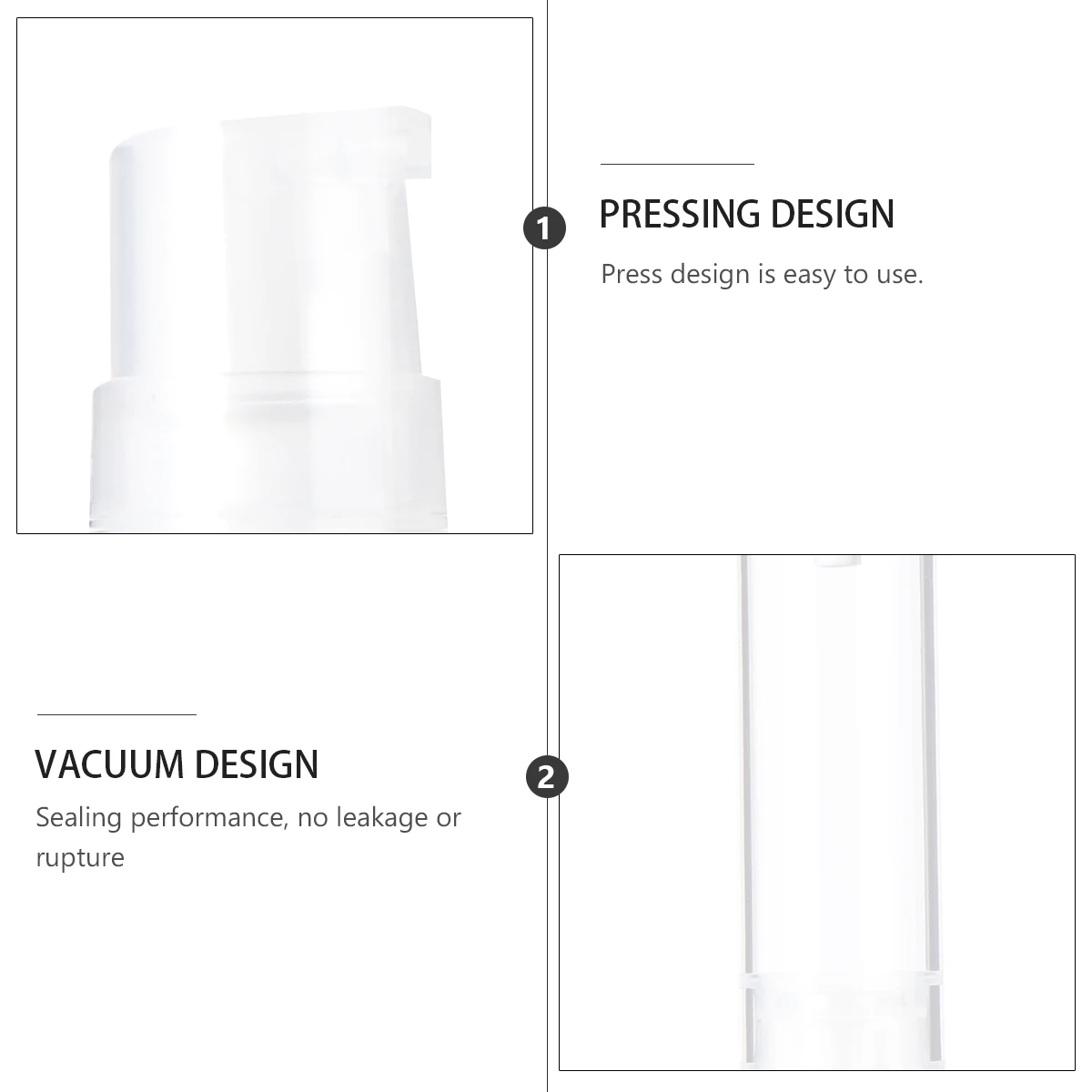 

12PCS Clear Skincare Storage Bottles Lotion Dispenser Empty Plastic Subpackaging Travel Size Lightweight Durable