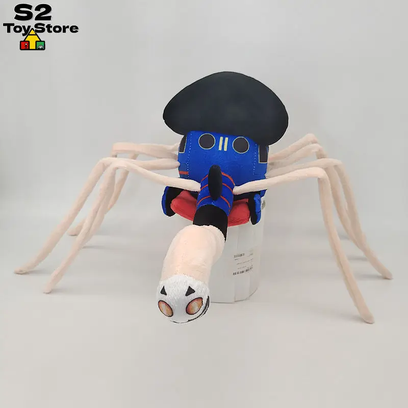 

Причудливый поезд, паук, плюшевая игрушка, уникальный гибридный дизайн, мягкая игрушка, милая и забавная креативная кукла для творчества для коллекционеров