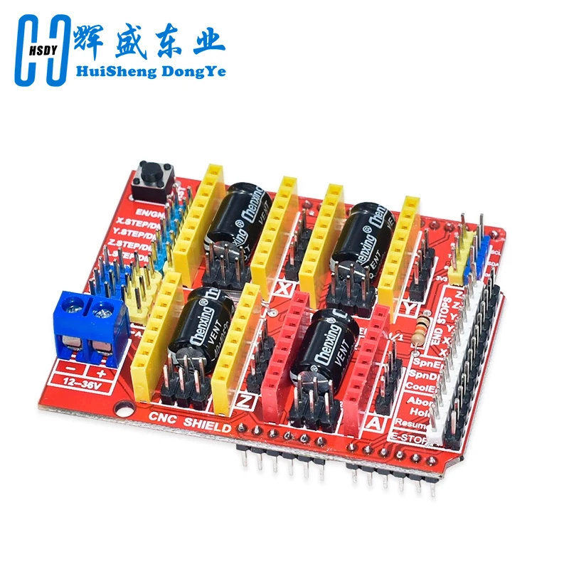 CNC Shield V3 Maszyna do grawerowania / Drukarka 3D / + 4 szt. A4988 / 4 szt. Sterownik silnika krokowego DRV8825 dla Arduino — zdjęcie produktu 4