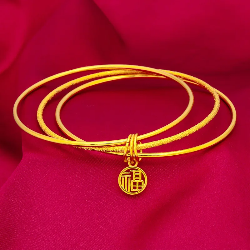 Маленькая карта благословения Alluvial Gold Sansheng Sanshi Браслет Xiaohongshu Pinduoduo Tik Tok Прямая трансляция Интернет Благословение знаменитостей