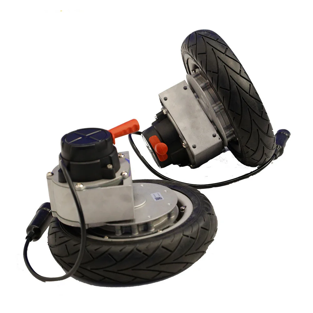 24V DC Borstelloze Tandwielmotor Voor Power Rolstoel 300W Aandrijfmotor Voor Elektrische Rolstoel Met Elektromagnetische Rem