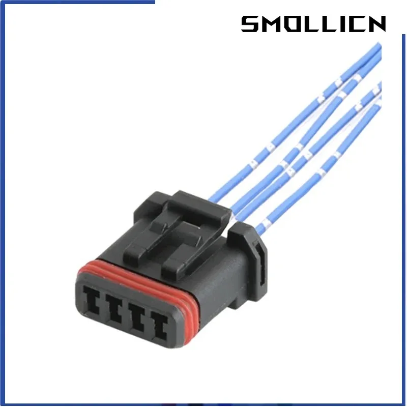 Conector impermeable automático para espejo retrovisor de coche, arnés de cables de calefacción, enchufe macho y hembra de 4 pines, MX19004S51, MX19004P51, 1 Juego