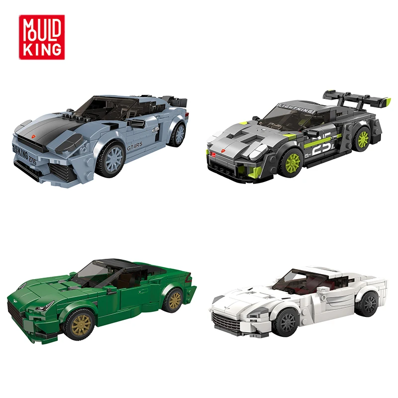 

MOULDKING Mini Sports Car Building Blocks Model with Display Box MOC Assembly Bricks Toy Collect Ornaments Birthday Gifts 27114
