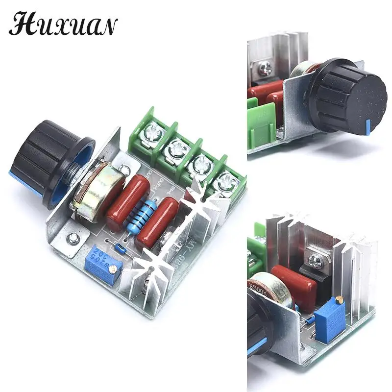 Dimmer 220V 2000W Speed Electronic Thermostat Motor Controller lighting brightness SCR Volt Regulator Controller Dimmers