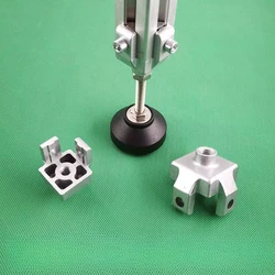 1PCS Aluminum Universal Caster Goblet Fixed Seat 3030/4040/4545 Machine Leg Connector Foot