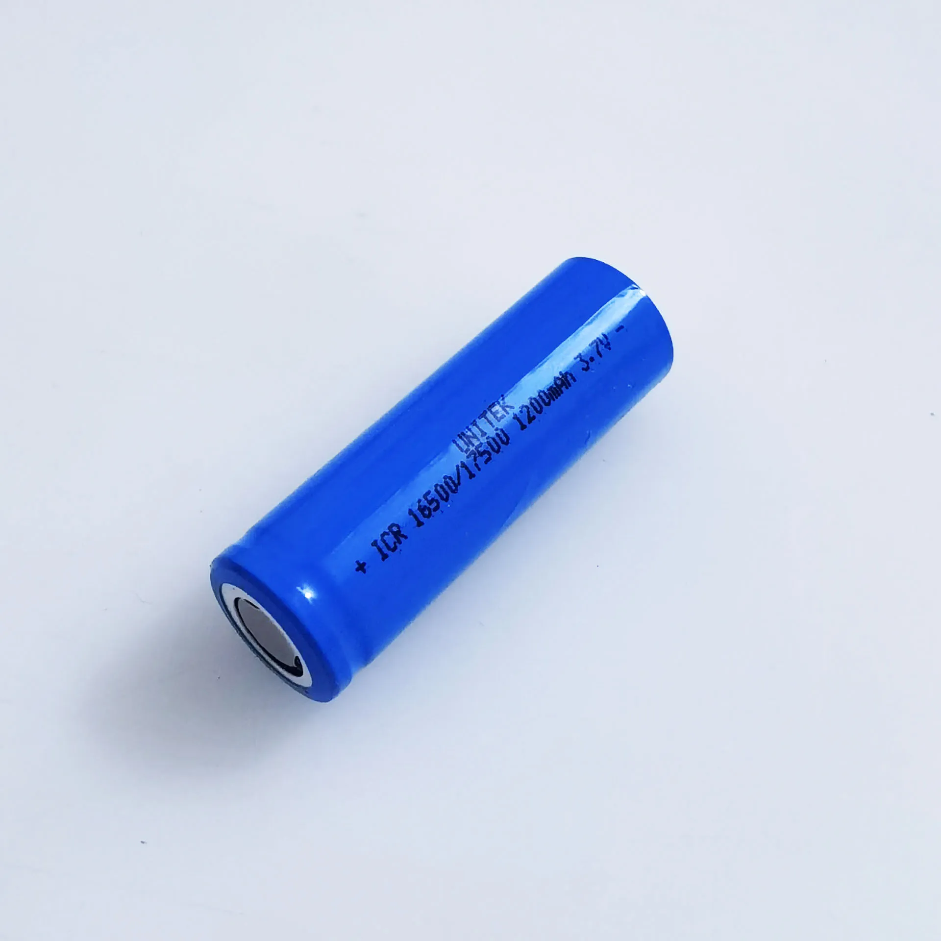 3.7V 16500 lithium ion rechargeable battery 1200mAh 17500 li-ion cell baterias for LED led flashlight digital device