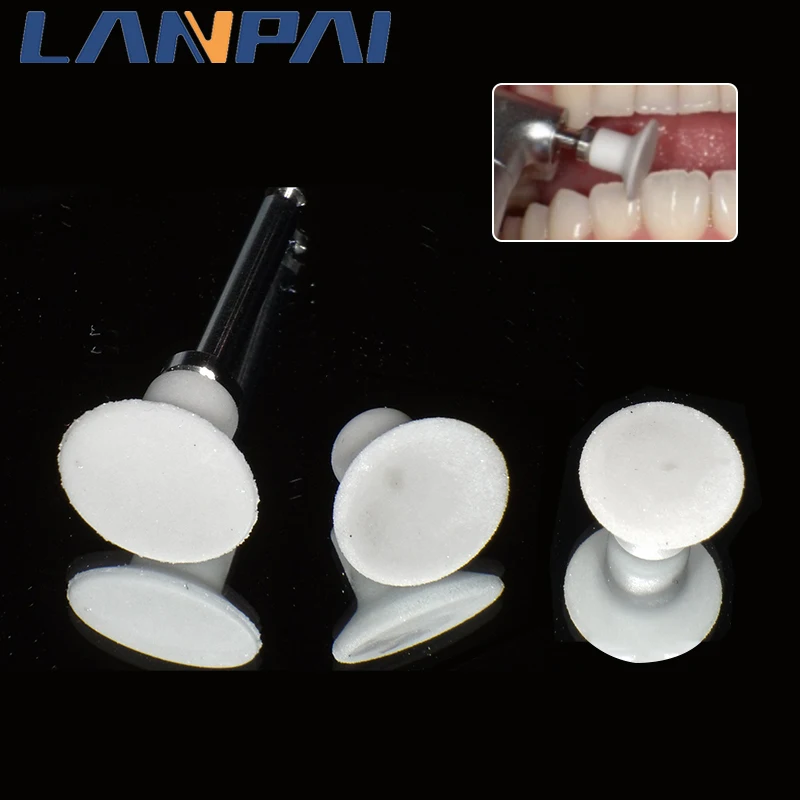 25pcs Dental Resin Grinding And Polishing Components Used To Polisher Porcelain And Other Materials Steam Disinfection