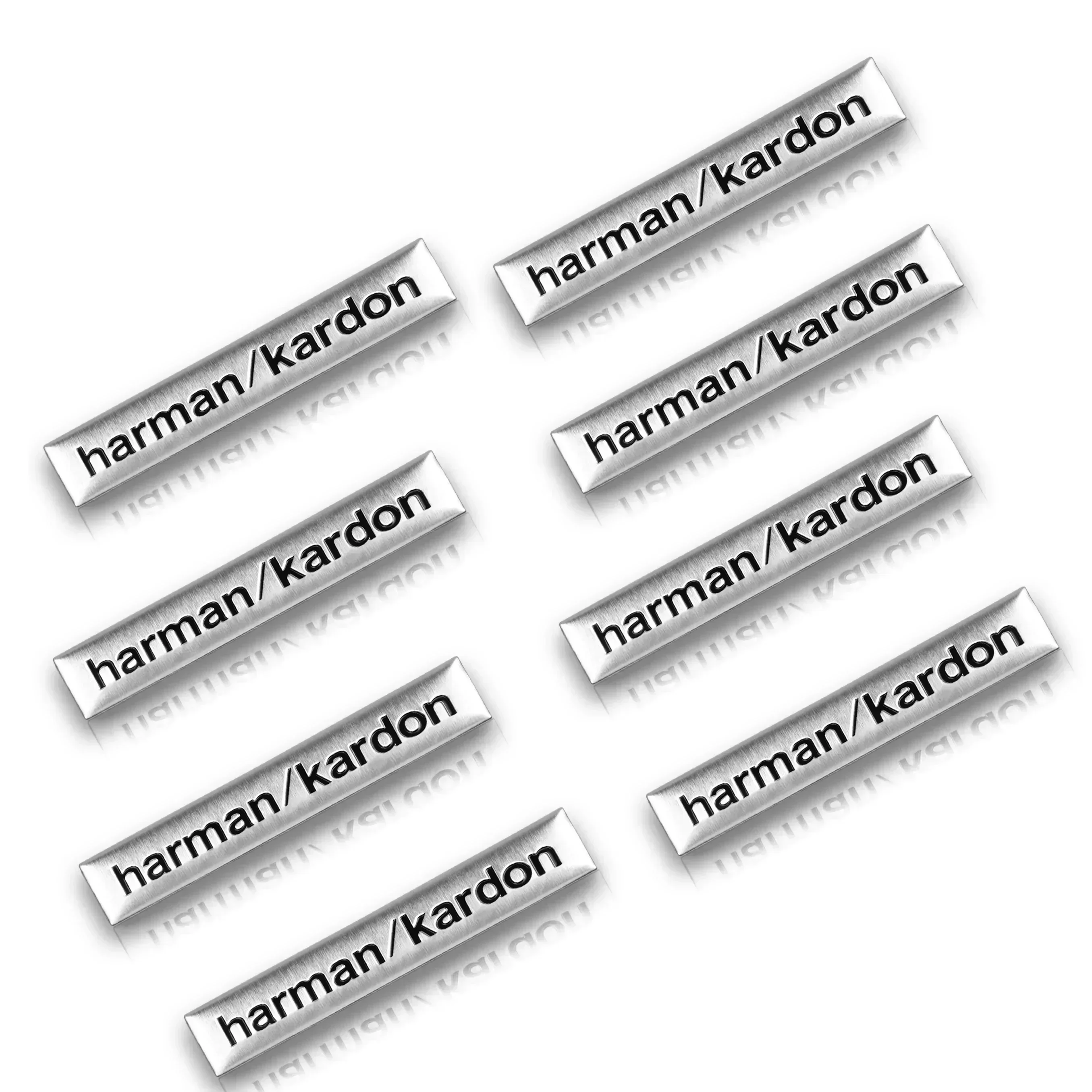 Harman Kardon Badge aluminium 3D auto audio sticker voor BMW M Renault Toyota Ford Skoda Opel Mitsubishi Hyundai Tesla Audi RS