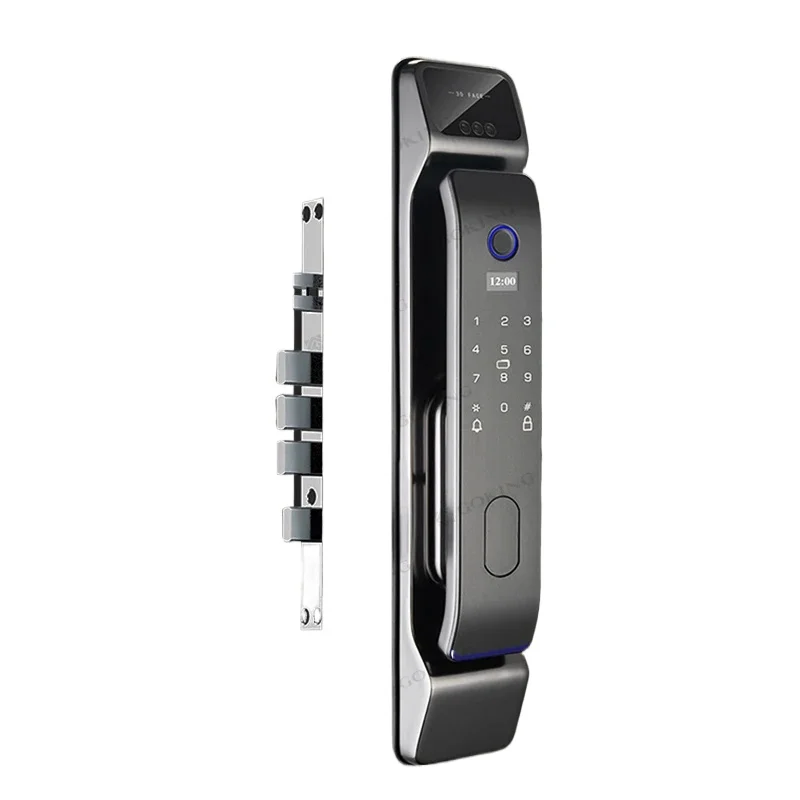 Smart Electronic Fingerprint Door Lock with 3d Face Recognition and Wifi Camera, Can Be Used for Home Anti-theft