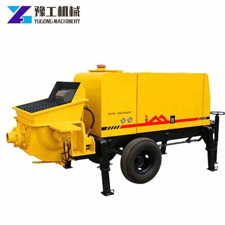 Concrete Pressure Pump New Type Concrete Mixer With Pump