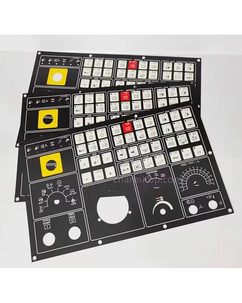 CNC operation panel membrane keyboard mask for Leadwell T6 Lathe CNC