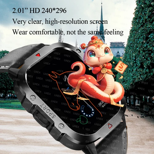 Imagen 2 del producto 2026 nuevo reloj LED para hombre, reloj inteligente parlante con Bluetooth, modo multideporte, Monitor de salud, relojes inteligentes multifunción para deportes al aire libre