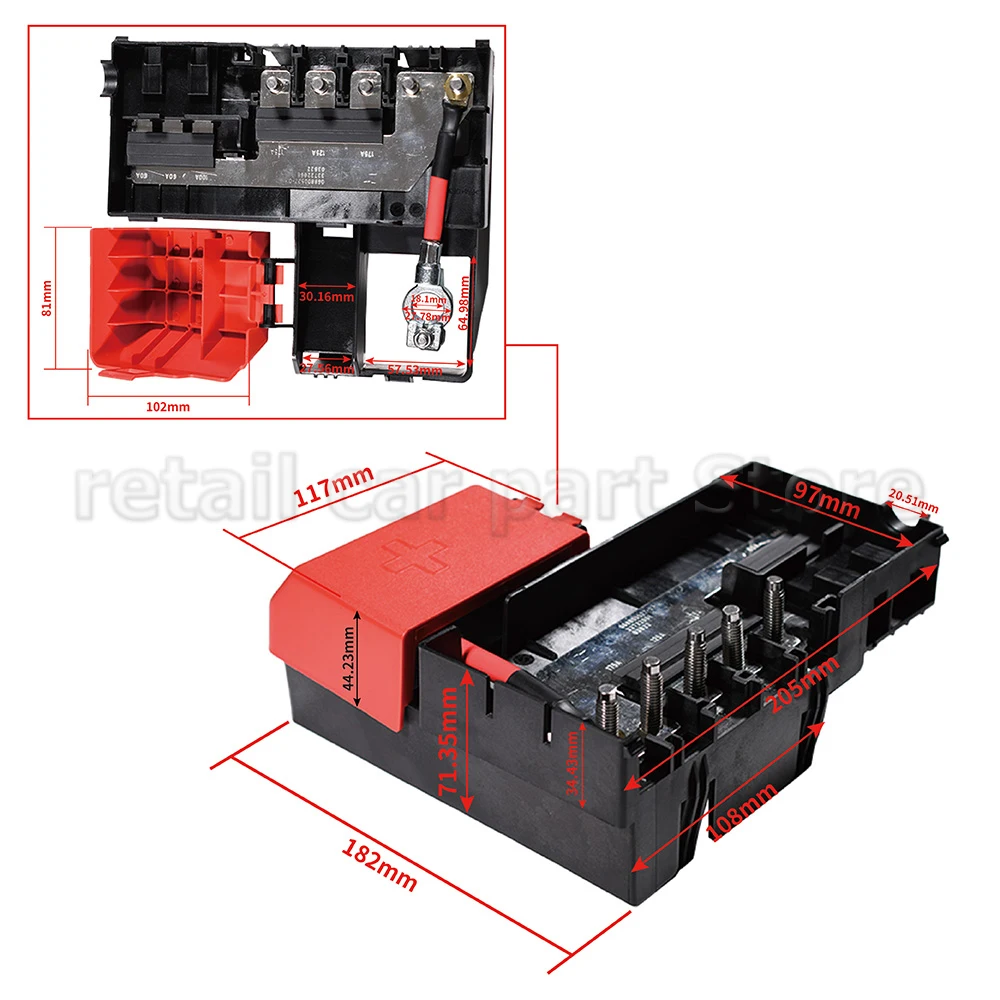 New Battery Distribution Engine Compartment Fuse Block 84354716 For Escalade ESV