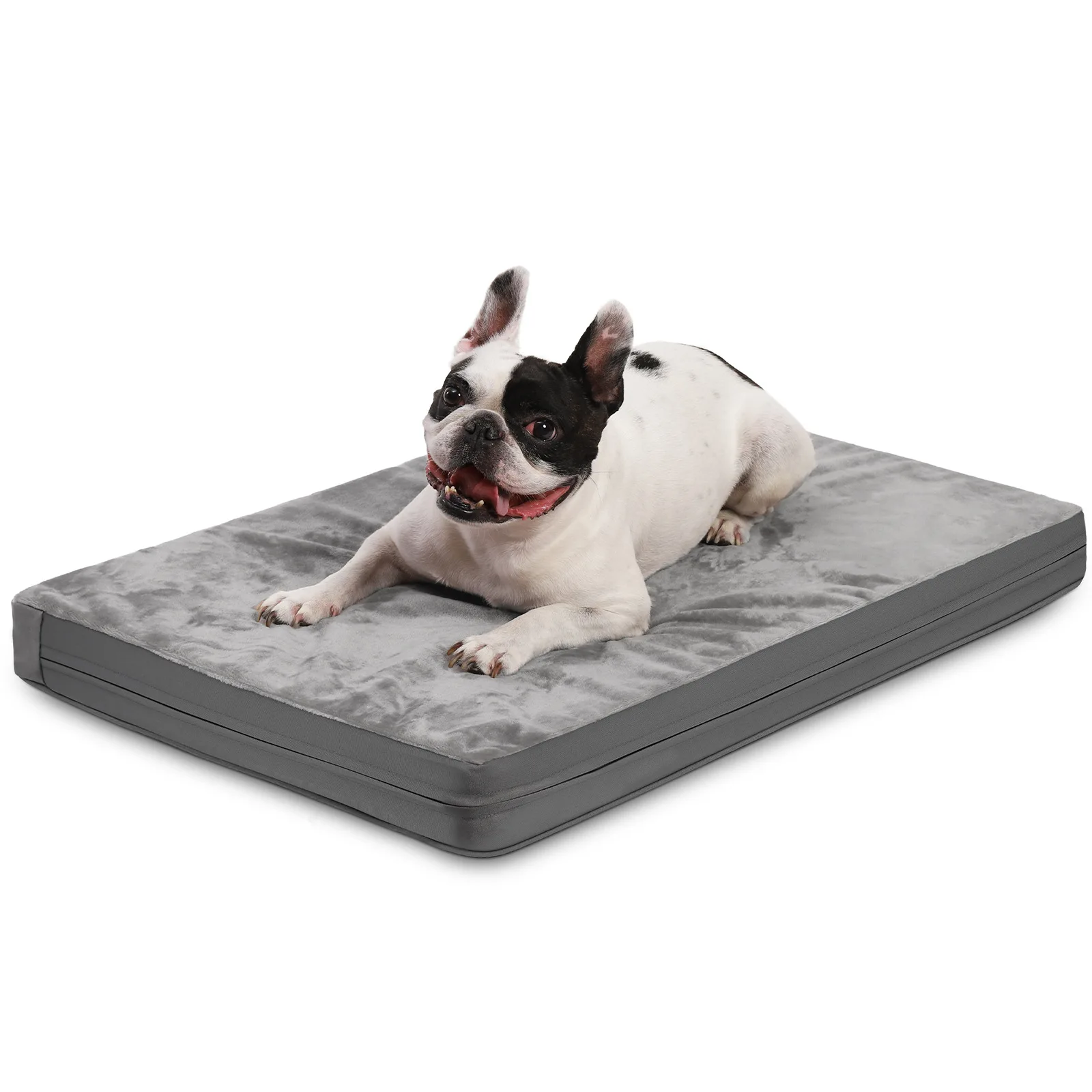 

Double-sided all-season universal dog mat, durable leather pet bed mat, detachable and washable flannel dog bed in spring and su