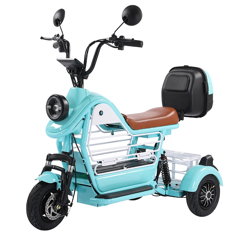 

Factory Supply Electric Bicycle 3 Wheel Electric Scooter Cheap Electric Tricycle Bike for Adults