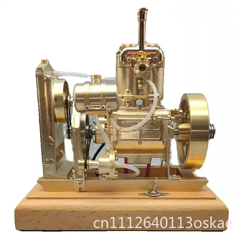 Twin-cylinder, four-stroke water-cooled engine model