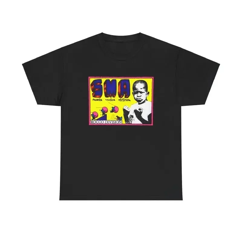 SMA Santa Monica Airlines Rocco Div Yellow Vintage Skate T Shirt Design