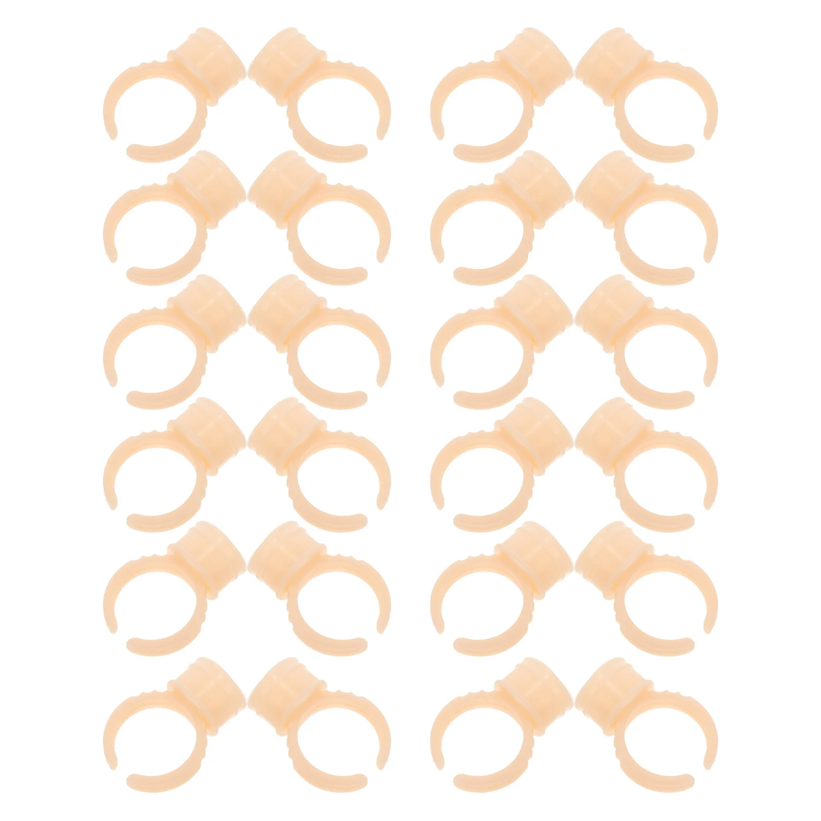 

800Pcs Glue Rings Silicone Eyelash Extension Holder Lash Glue Cup Pigment Rings Tattoo Ink Holder Lash Extension Supplies