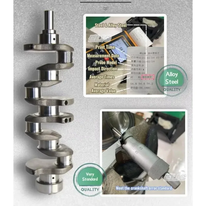 

Crankshaft Excavator Crankshaft Engine Spare Parts Crankshaft Modern