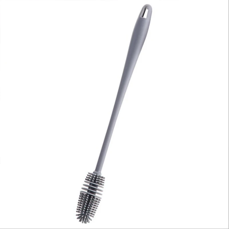 Silizium Sauberen Pinsel Langen Anzug für Kaffee Gläser Topf Milch Tasse Becher Wein Flasche Baby Flasche Küche Dish Waschen dropship