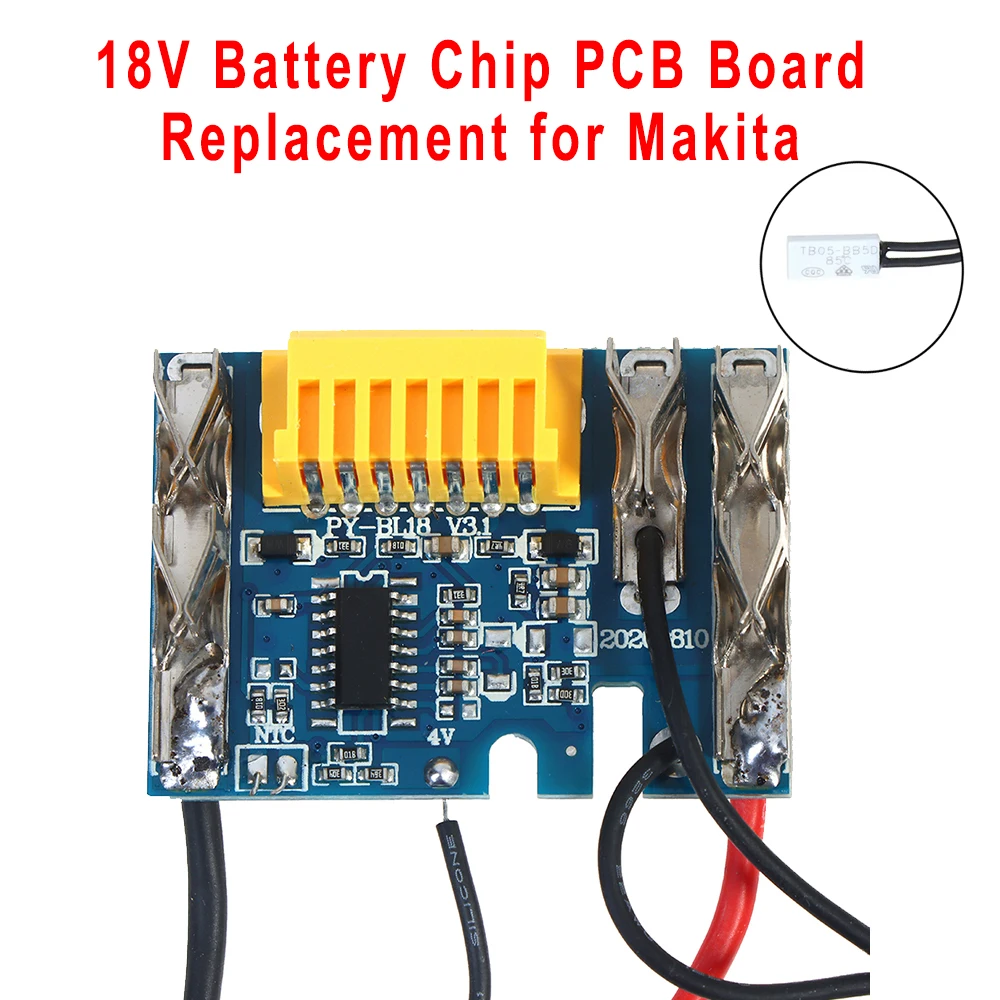 

1/2/5Pcs18V Battery Battery PCB Replacement Chip Board For Makita BL1830 BL1840 BL1850 BL1860
