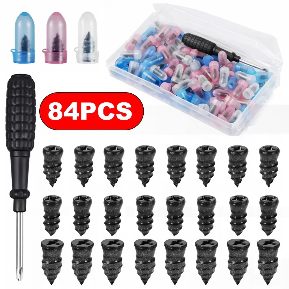 Car Tire Repair Nail Vacuum Tyre Screw Rubber Patch Carry Reliable Tire Repair Repairing Rubber Screw Nail Car Tyre Repair Kit