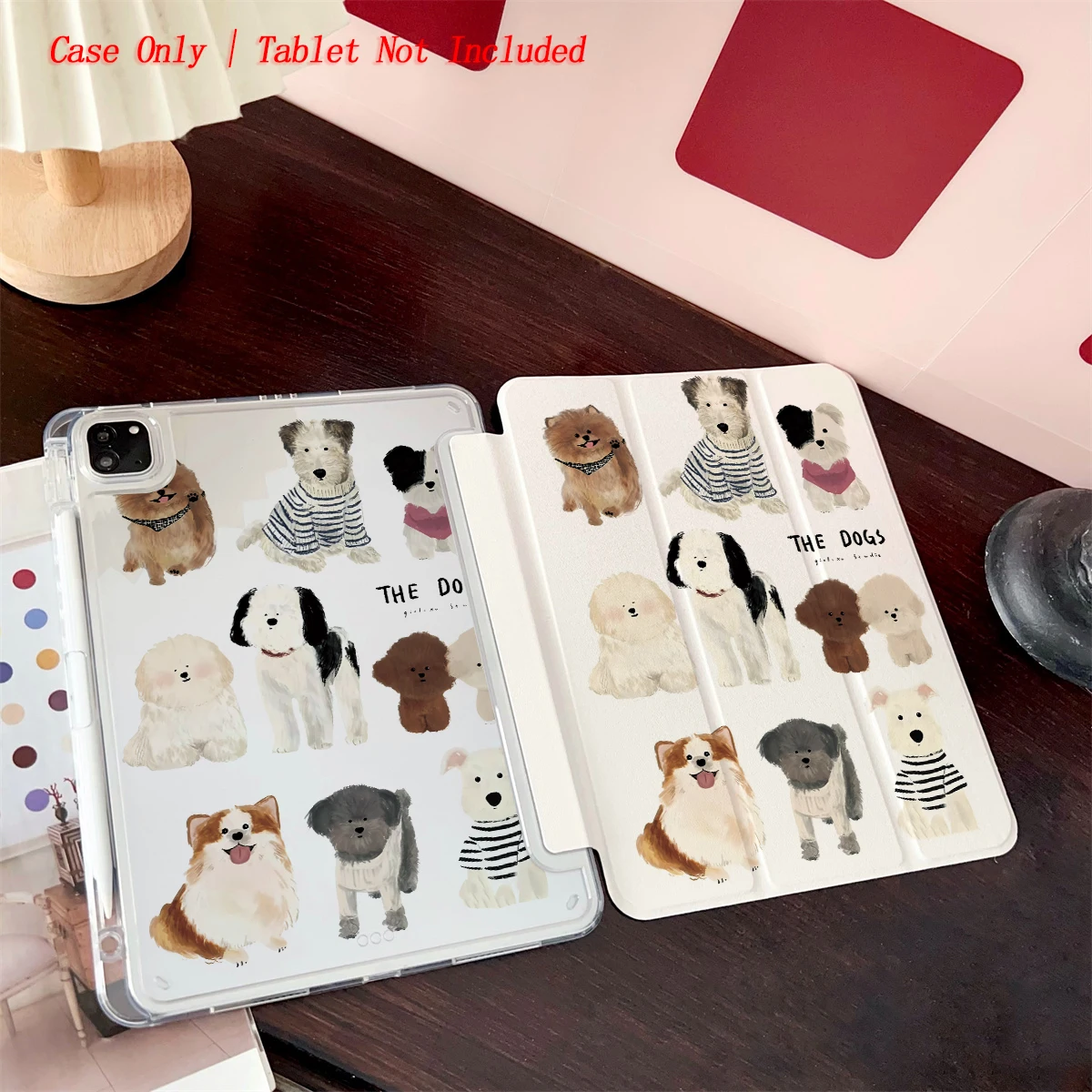 Slim Fit Premium TPU Tablet Cover, Shockproof Durable Lightweight Protective Case for iPad Samsung Huawei Honor Redmi Xiaomi
