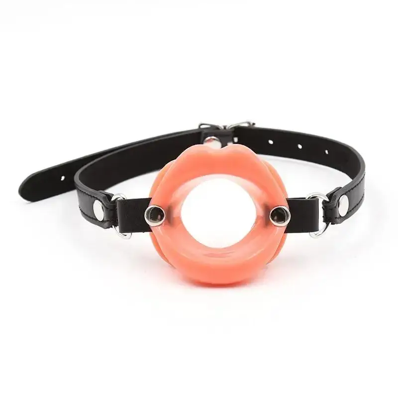 Adult Games Slave Bdsm Fetish Sex Toys For Couples High Ring Bite Gag Quality Belt Open Gags Bondage Mouth Harness