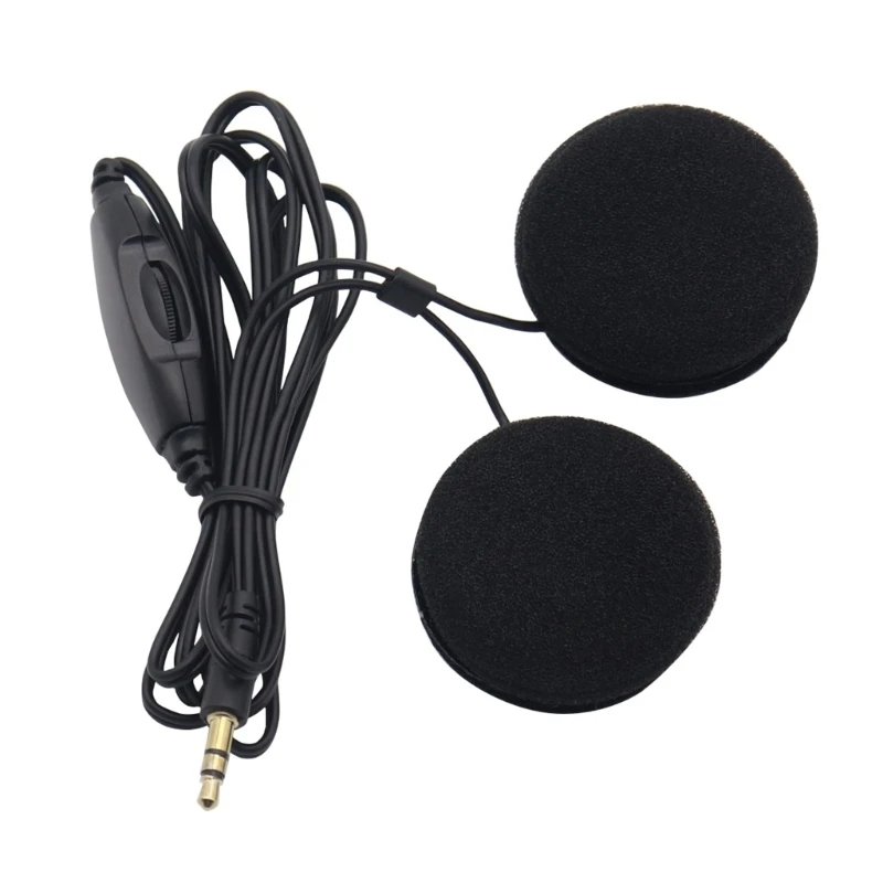 Reliable Communication Gear Motorbike Helmets Speakers with Mic for Riders Usage