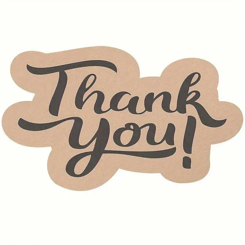Double-Sided Thank You Cards for Small Business Owners, Unique Pink Package Insert Notes for Online Retailers and Stores