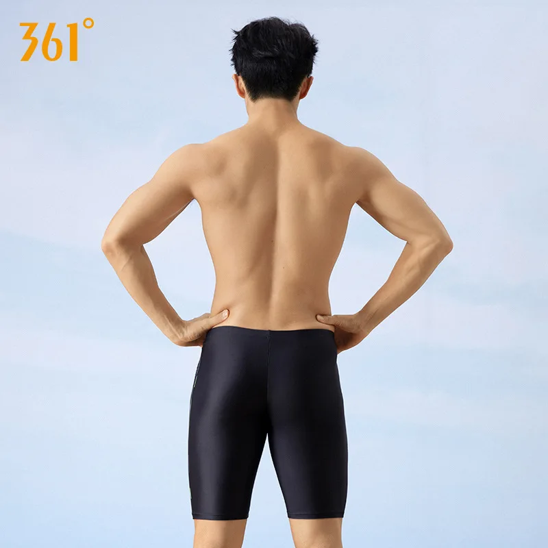 361Men Quick Dry Running Gym WaterProof Breathable Swim Shorts Boy Quick-Dry Bathing Trunks Beach Surfing Athletic Swim Briefs